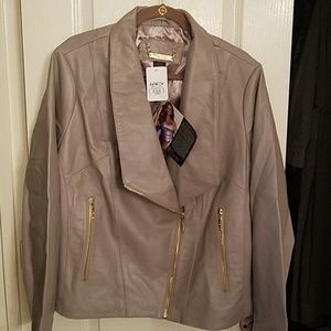 Leather Jacket - Moto Style
